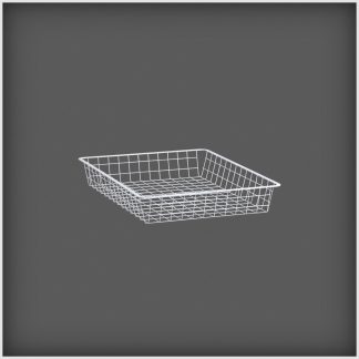 Kosz ELFA 45/427x527x85mm biały